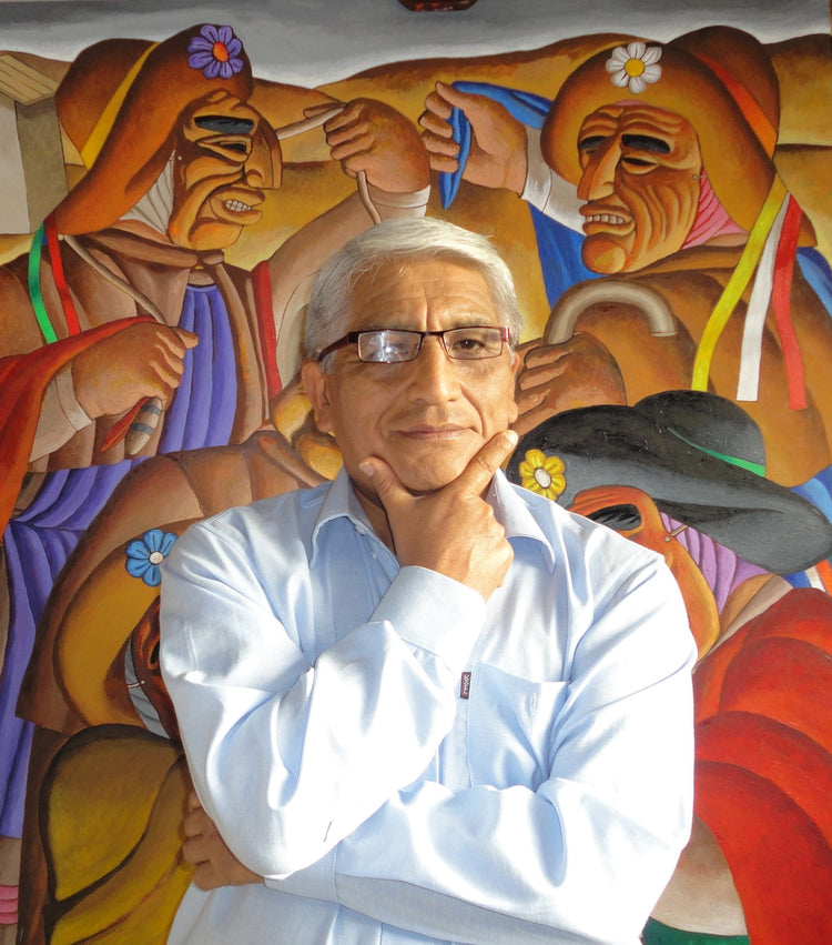 Portrait of Victor Salvador, artist at Latin America Gallery
